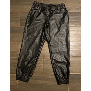 A New Day Faux Leather Joggers